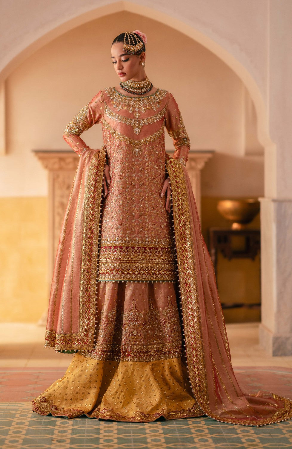 Maryum N Maria | Gul Posh Wedding Formals | ZUMANI BEGUM - MS40068 - Ladies Clothes - Maria Faisal