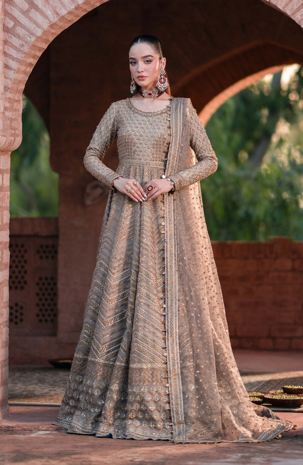Maryum N Maria | Gul Posh Wedding Formals | SHEHAR BANO - MS40063 - Ladies Clothes - Maria Faisal