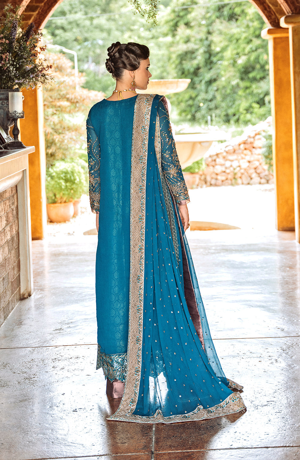 Maryum N Maria | Riwayat Wedding Formals | AYOMI - MW24-554 - Ladies Clothes - Maria Faisal