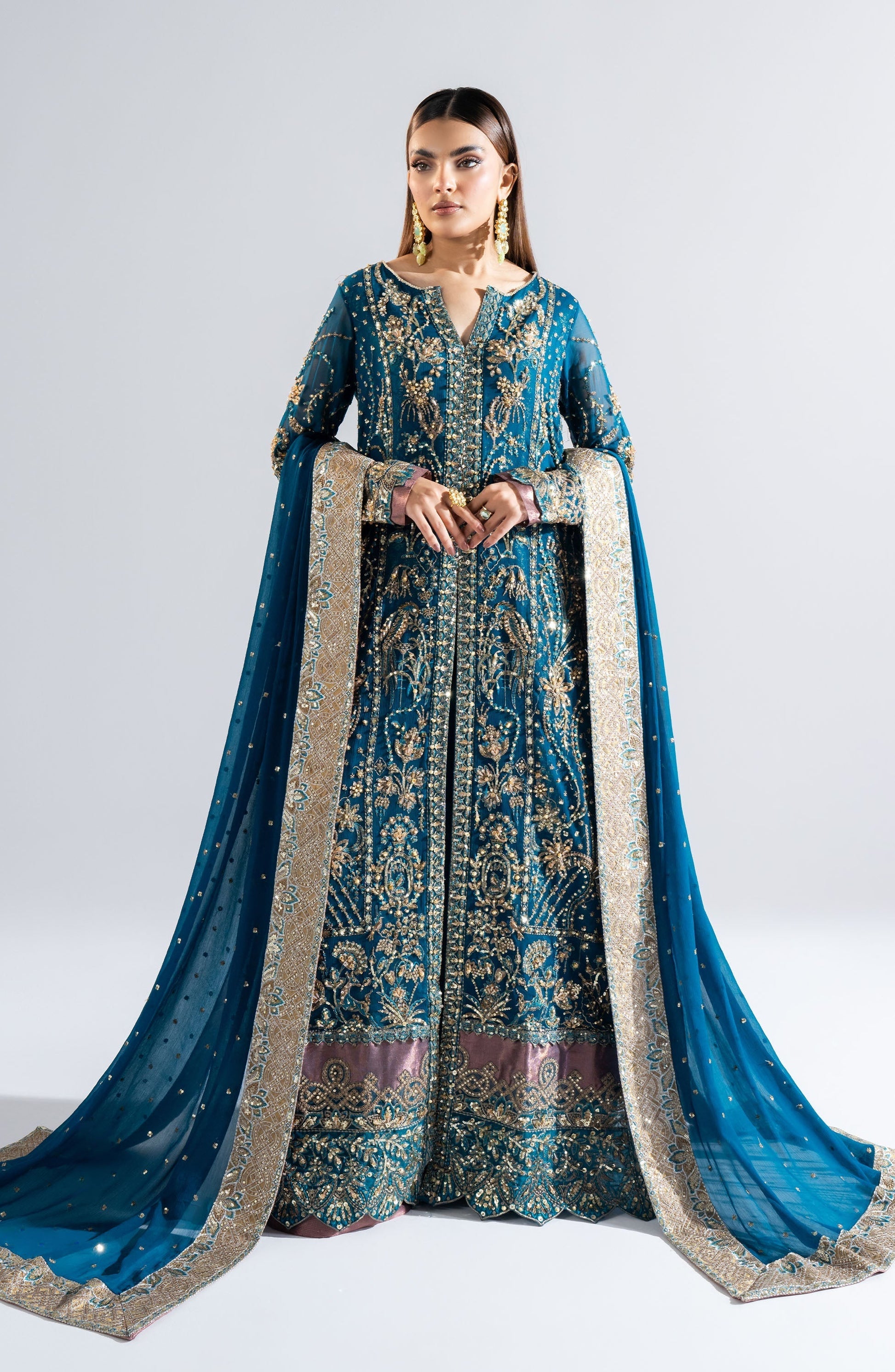 Maryum N Maria | Riwayat Wedding Formals | AYOMI - MW24-554 - Ladies Clothes - Maria Faisal
