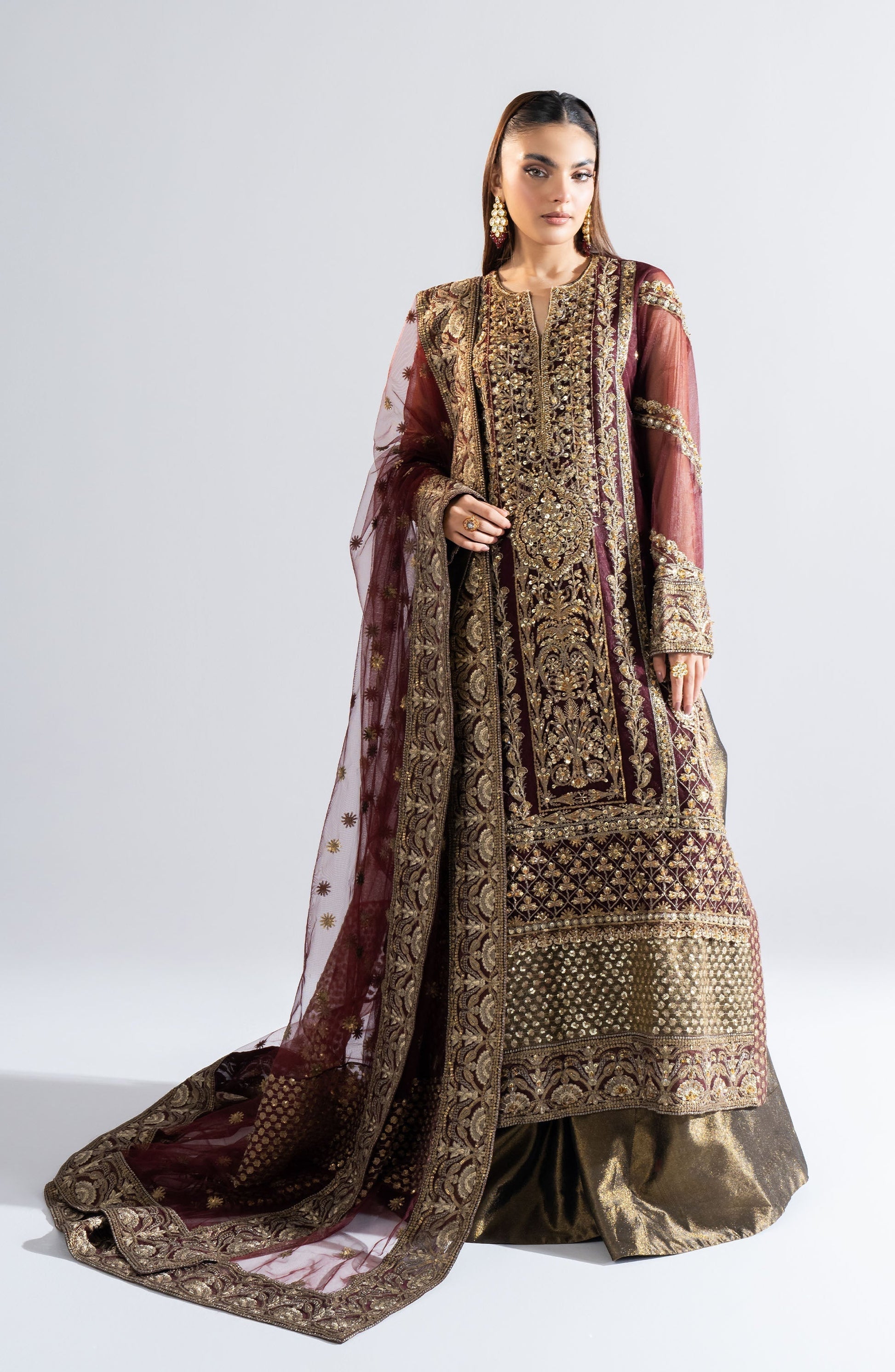Maryum N Maria | Riwayat Wedding Formals | NIKINI - MW24-559 - Ladies Clothes - Maria Faisal