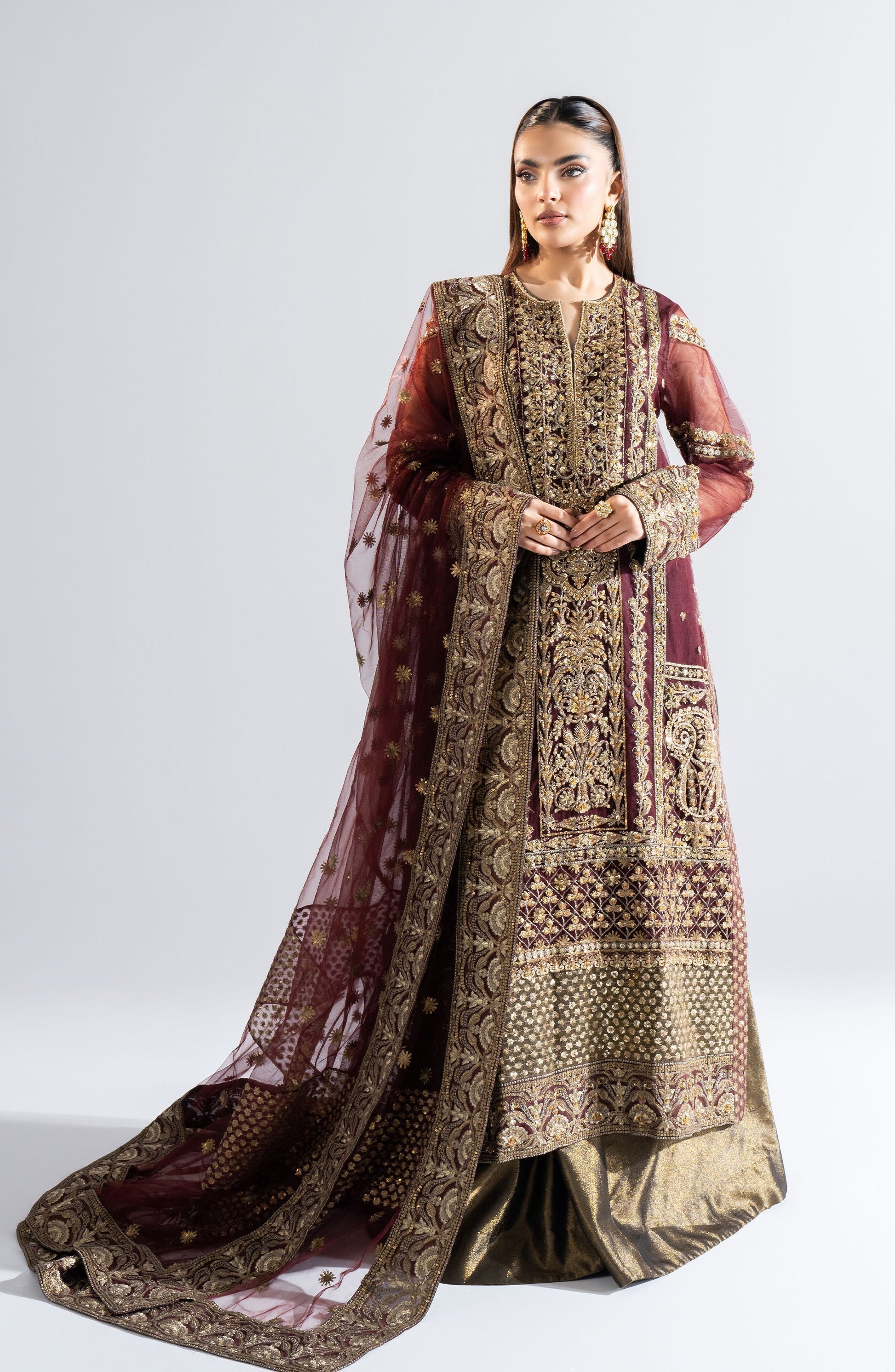 Maryum N Maria | Riwayat Wedding Formals | NIKINI - MW24-559 - Ladies Clothes - Maria Faisal