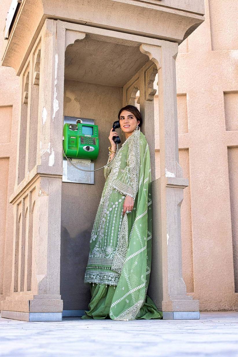 Kara | Kamdani Festive Collection | Meadow Delight by Maria Faisal - Registered Vendor of : Kara - type : Ladies Clothes - 100% original wedding dresses