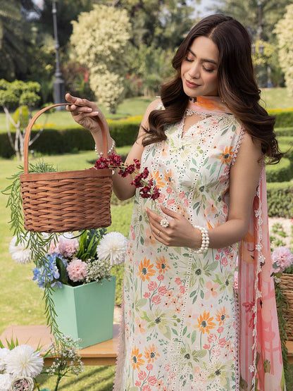 Izel | Oh Spring Lawn 25 | MEADOW by Maria Faisal - Registered Vendor of : Izel - type : Ladies Clothes - 100% original wedding dresses