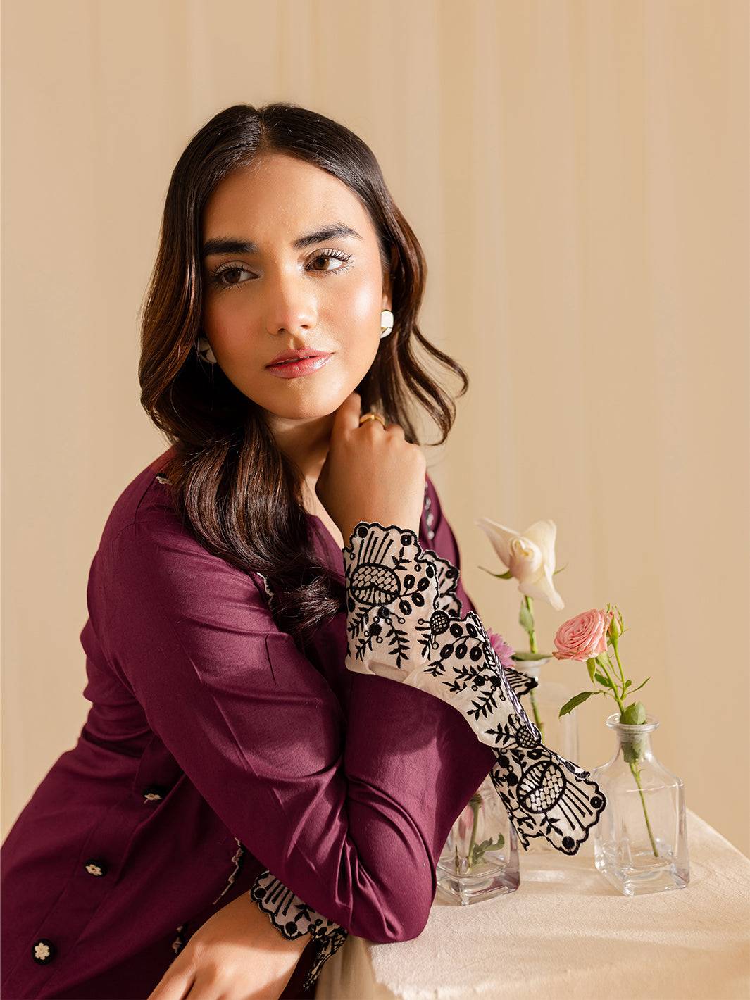 Mahnur | Petal Whispers Lawn Pret | Meadow by Maria Faisal - Registered Vendor of : Mahnur - type : Ladies Clothes - 100% original wedding dresses