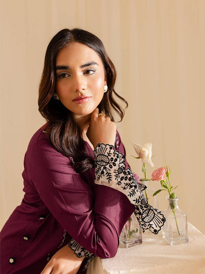 Mahnur | Petal Whispers Lawn Pret | Meadow by Maria Faisal - Registered Vendor of : Mahnur - type : Ladies Clothes - 100% original wedding dresses