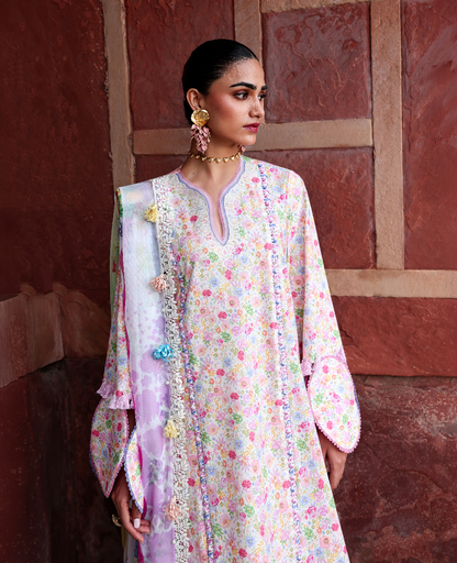 Republic Womenswear | Neoma Summer Prints 26 |Meher - Luxury Dress - available at Maria Faisal in UK and USA.