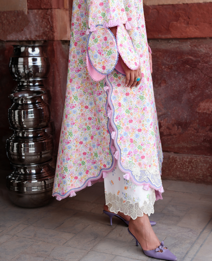 Republic Womenswear | Neoma Summer Prints 26 |Meher - Luxury Dress - available at Maria Faisal in UK and USA.
