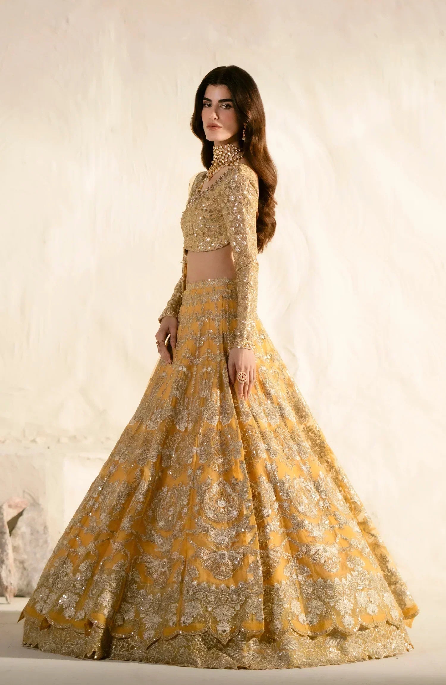 Maryum N Maria | Mehr o Maah Bridals | MW23-535-Zuberi - Wedding Dress - Maria Faisal