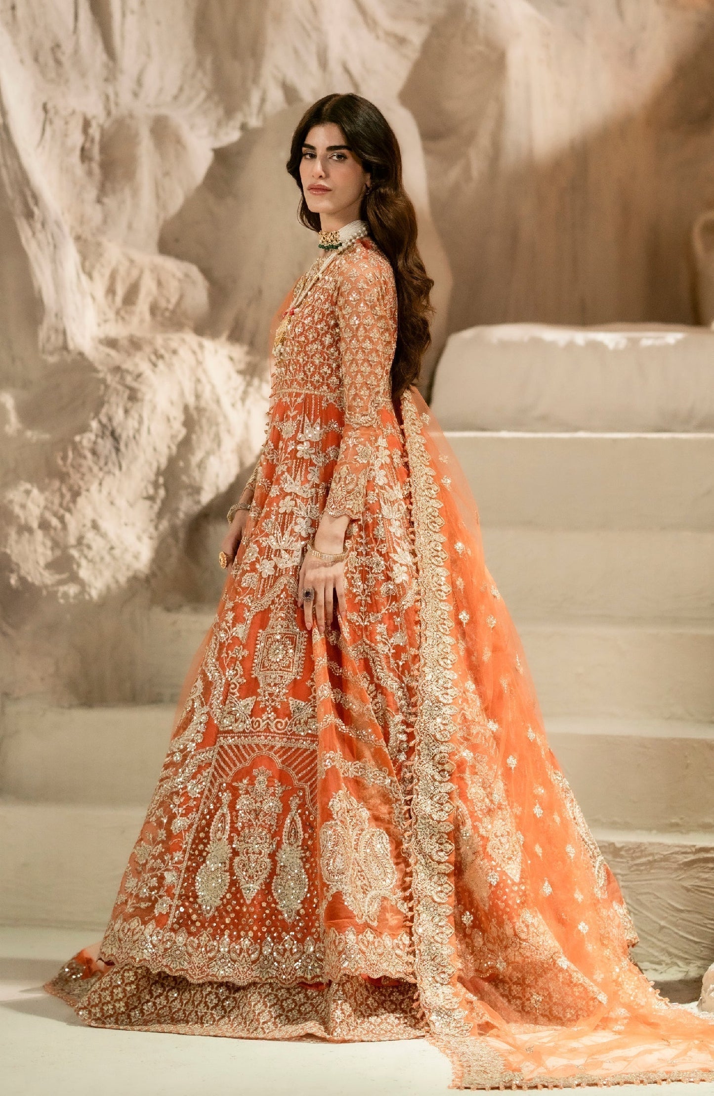 Maryum N Maria | Mehr o Maah Bridals | MW23-532-Maye - Wedding Dress - Maria Faisal