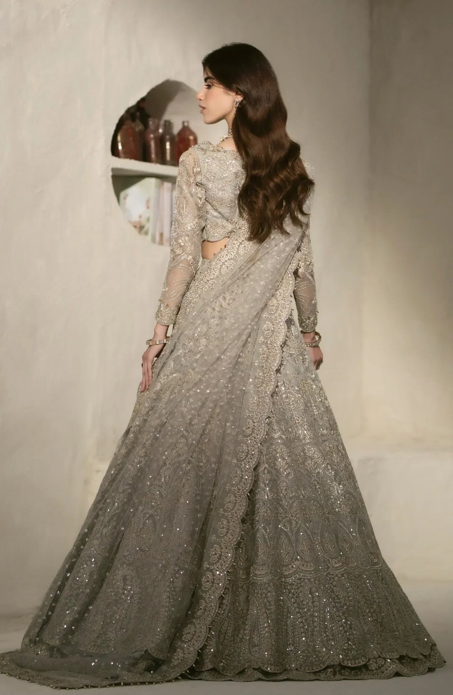 Maryum N Maria | Mehr o Maah Bridals | MW23-533-Feme - Wedding Dress - Maria Faisal