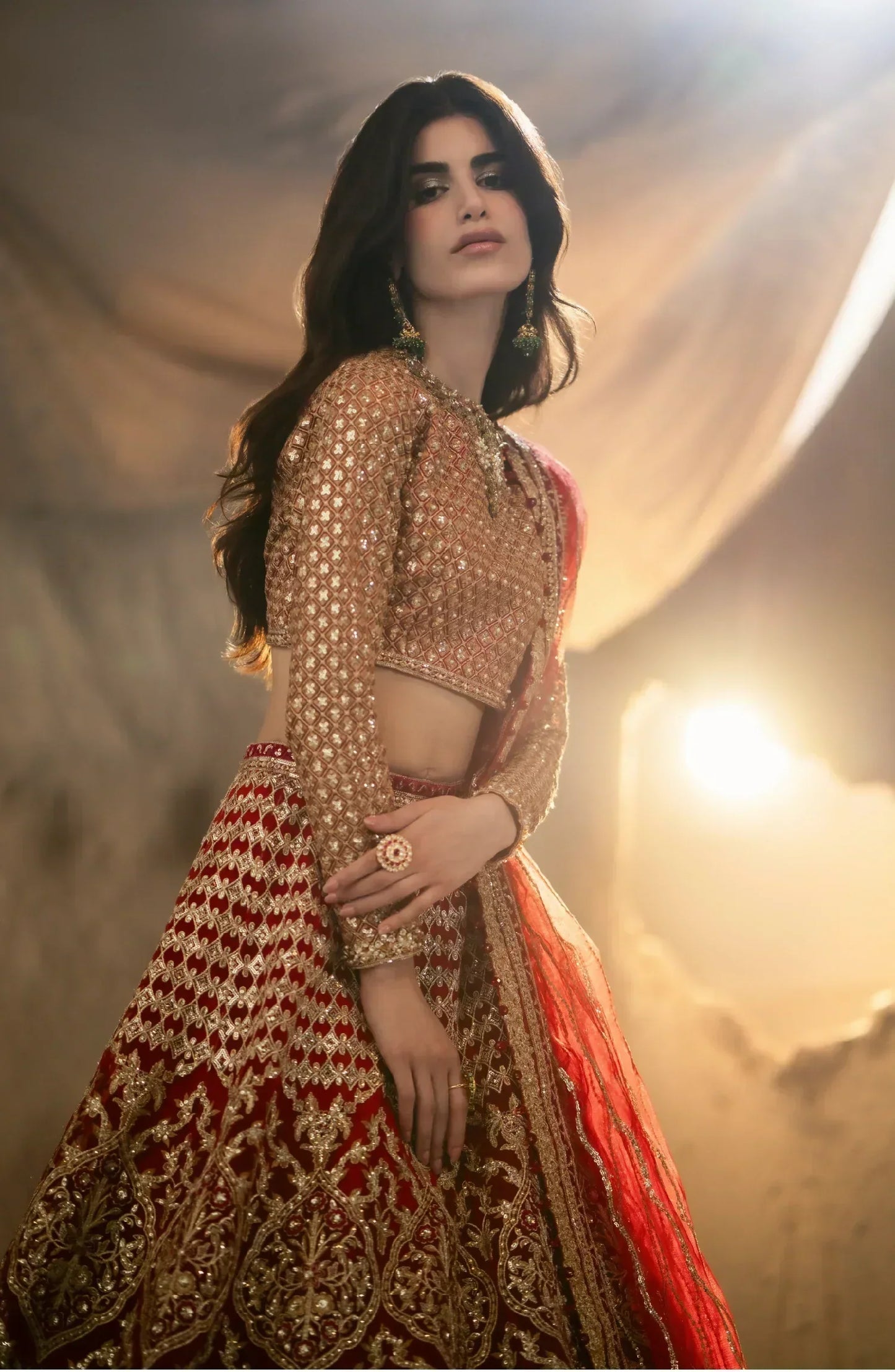 Maryum N Maria | Mehr o Maah Bridals | MW23-537-Mandisa - Wedding Dress - Maria Faisal