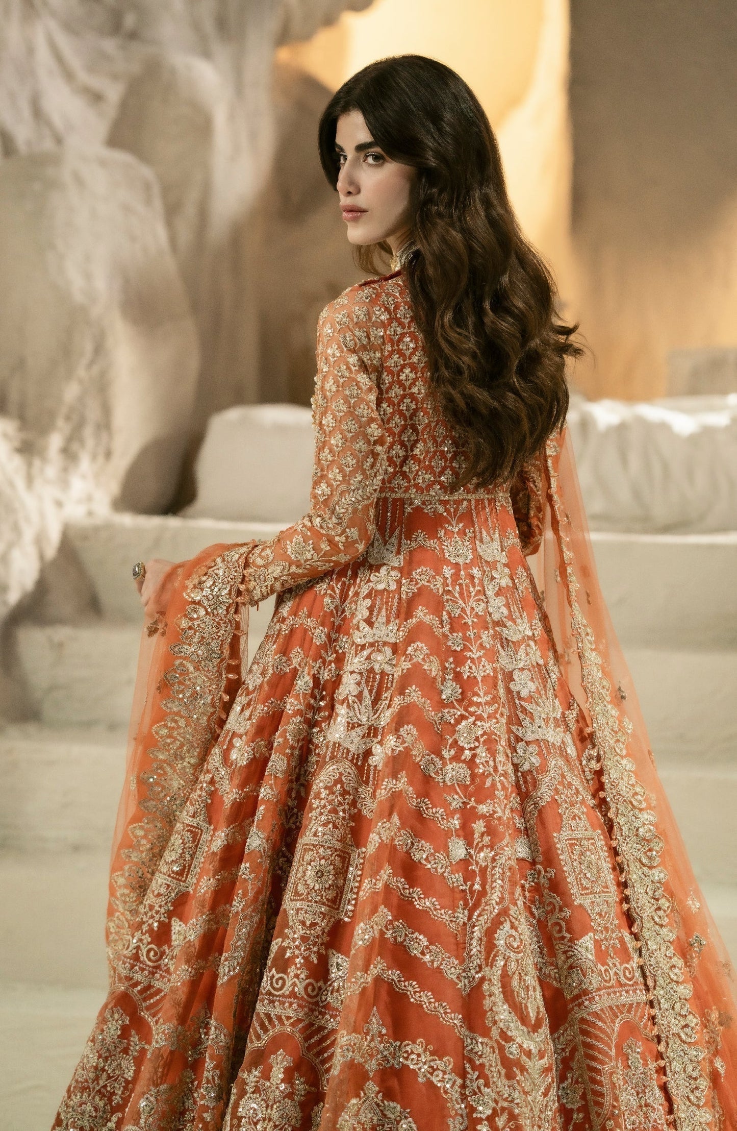 Maryum N Maria | Mehr o Maah Bridals | MW23-532-Maye - Wedding Dress - Maria Faisal