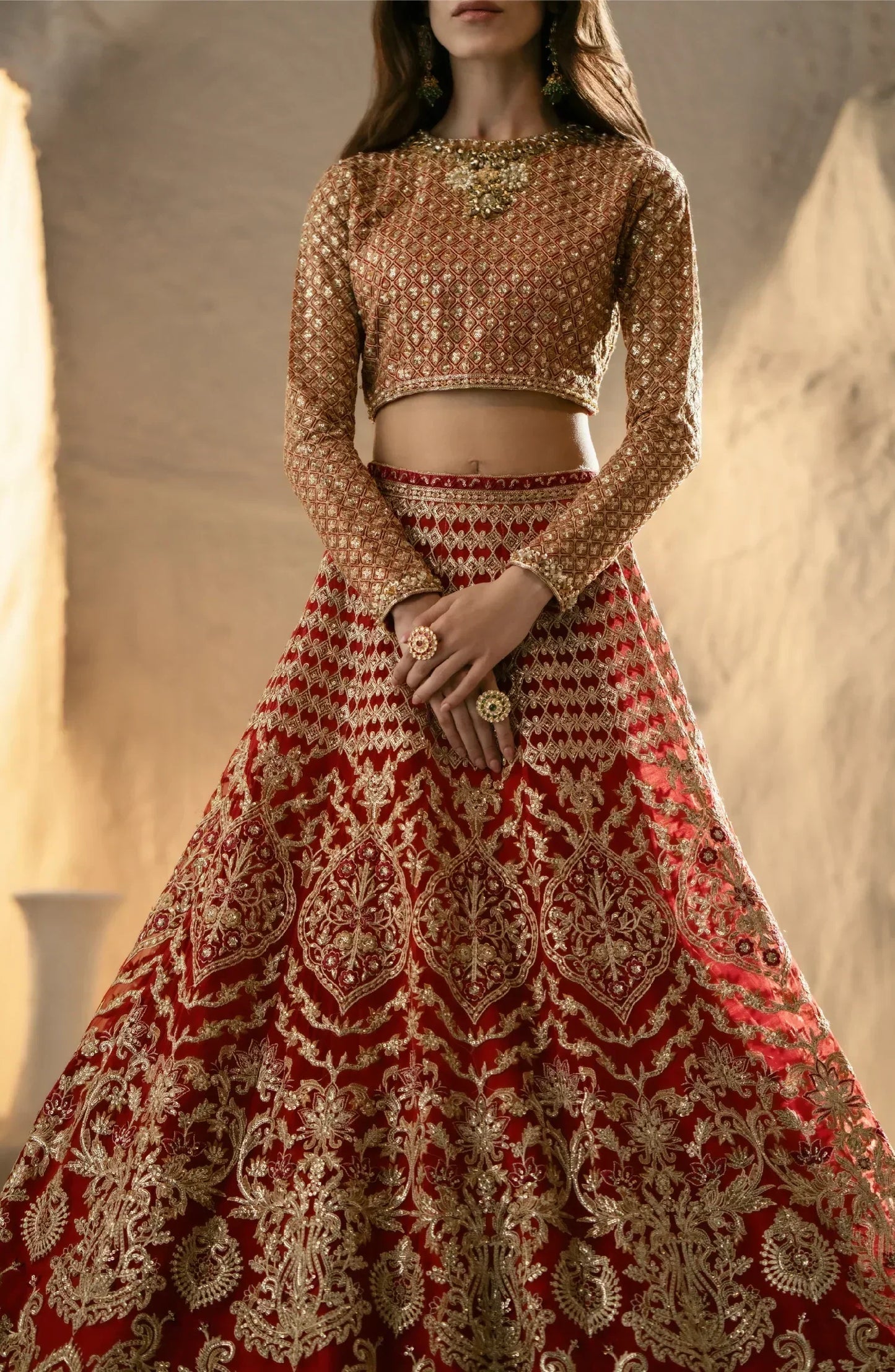 Maryum N Maria | Mehr o Maah Bridals | MW23-537-Mandisa - Wedding Dress - Maria Faisal