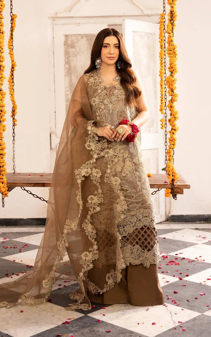 Asifa and Nabeel | Sunehri Eid 25 | Mehrunisa-(SEF25-07) by Maria Faisal - Registered Vendor of : Asifa and Nabeel - type : Ladies Clothes - 100% original wedding dresses