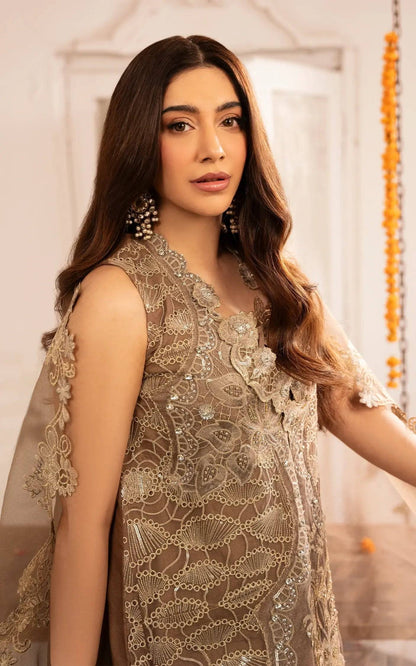 Asifa and Nabeel | Sunehri Eid 25 | Mehrunisa-(SEF25-07) by Maria Faisal - Registered Vendor of : Asifa and Nabeel - type : Ladies Clothes - 100% original wedding dresses