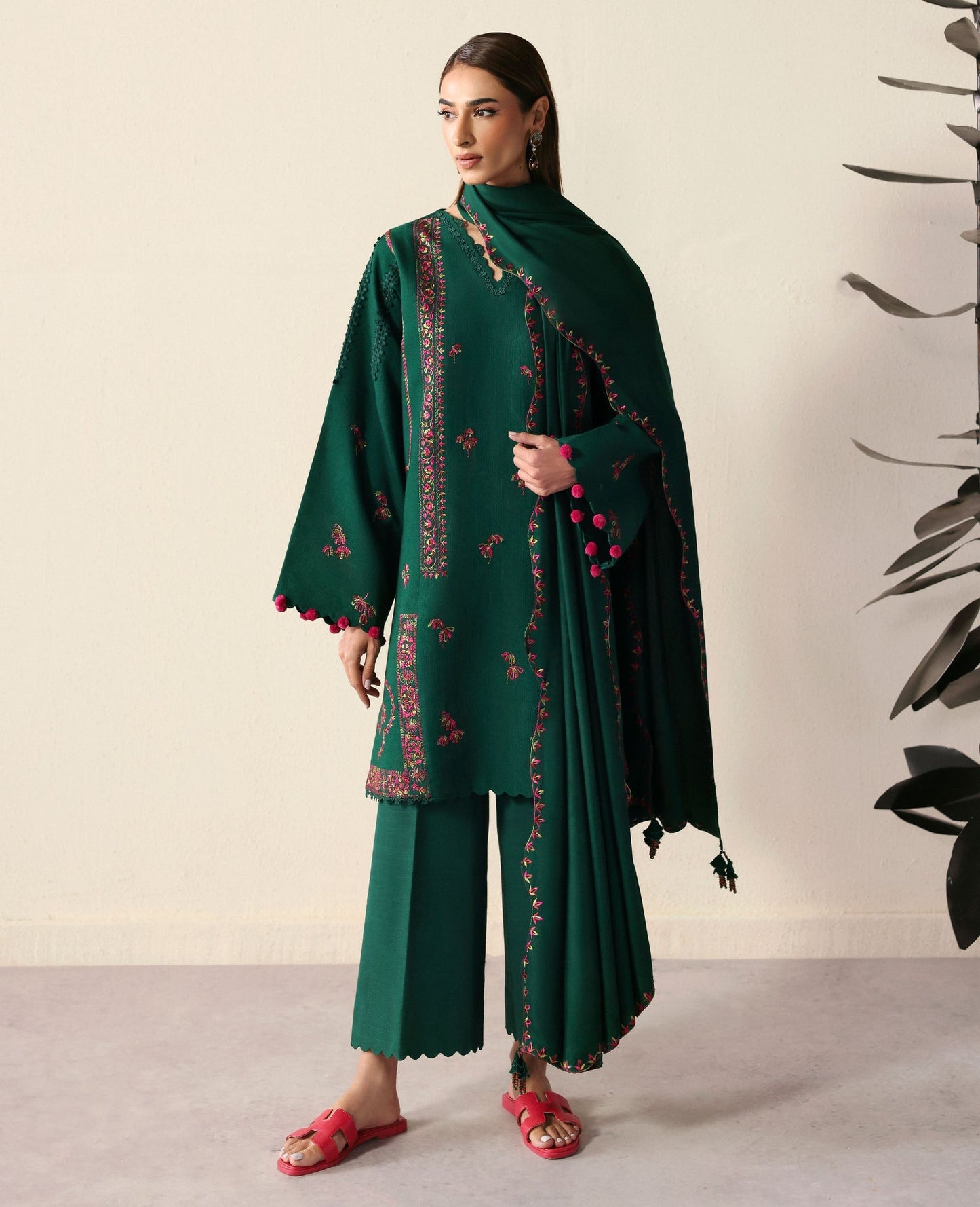 Republic Womenswear | Basics Winter 25 | Melisse - Casual Dress - available at Maria Faisal in UK and USA.