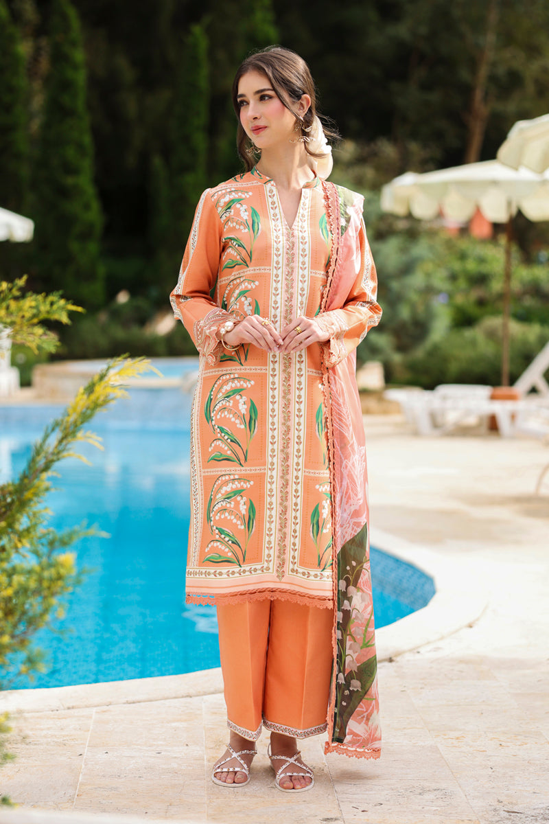 Rangrasiya | Lifestyle Summer 26 | Mellow - Casual Dress - available at Maria Faisal in UK and USA.