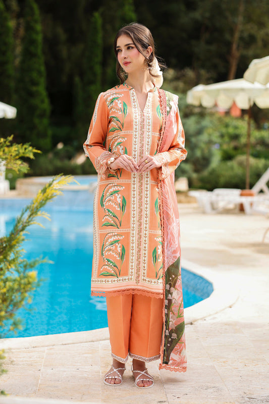 Rangrasiya | Lifestyle Summer 26 | Mellow - Casual Dress - available at Maria Faisal in UK and USA.