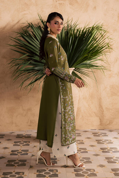 Batik | Festive Eid 26 | Meshal - Luxury Dress - available at Maria Faisal in UK and USA.
