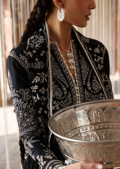 Hussain Rehar | Zan SS26 | Meshki - Luxury Dress - available at Maria Faisal in UK and USA.