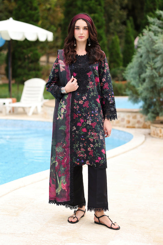 Rangrasiya | Lifestyle Summer 26 | Midnight - Casual Dress - available at Maria Faisal in UK and USA.