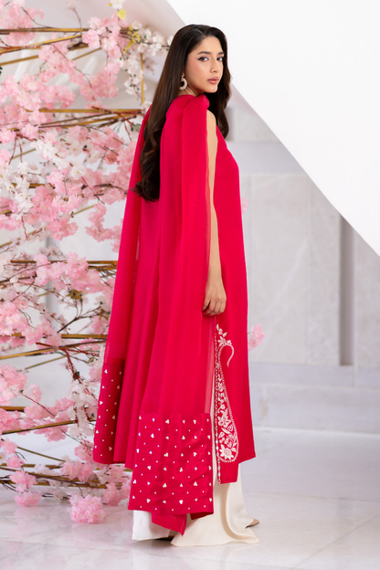 Mina Hasan | Signature Pret | Ayra - Luxury Dress - available at Maria Faisal in UK and USA.