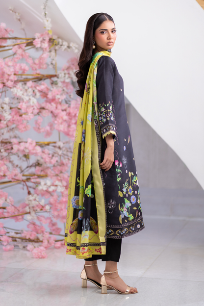Mina Hasan | Signature Pret | Spring Night - Luxury Dress - available at Maria Faisal in UK and USA.