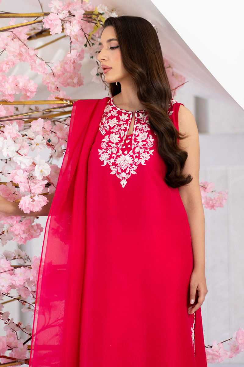 Mina Hasan | Signature Pret | Ayra - Luxury Dress - available at Maria Faisal in UK and USA.
