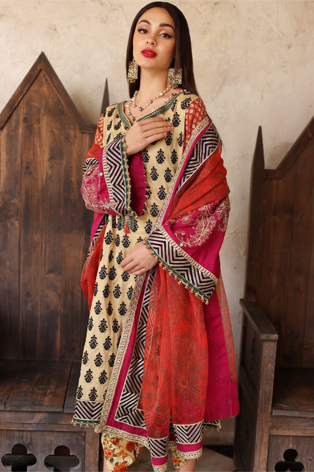 Mina Kashif | Festive Lawn | Amani - Waniyas