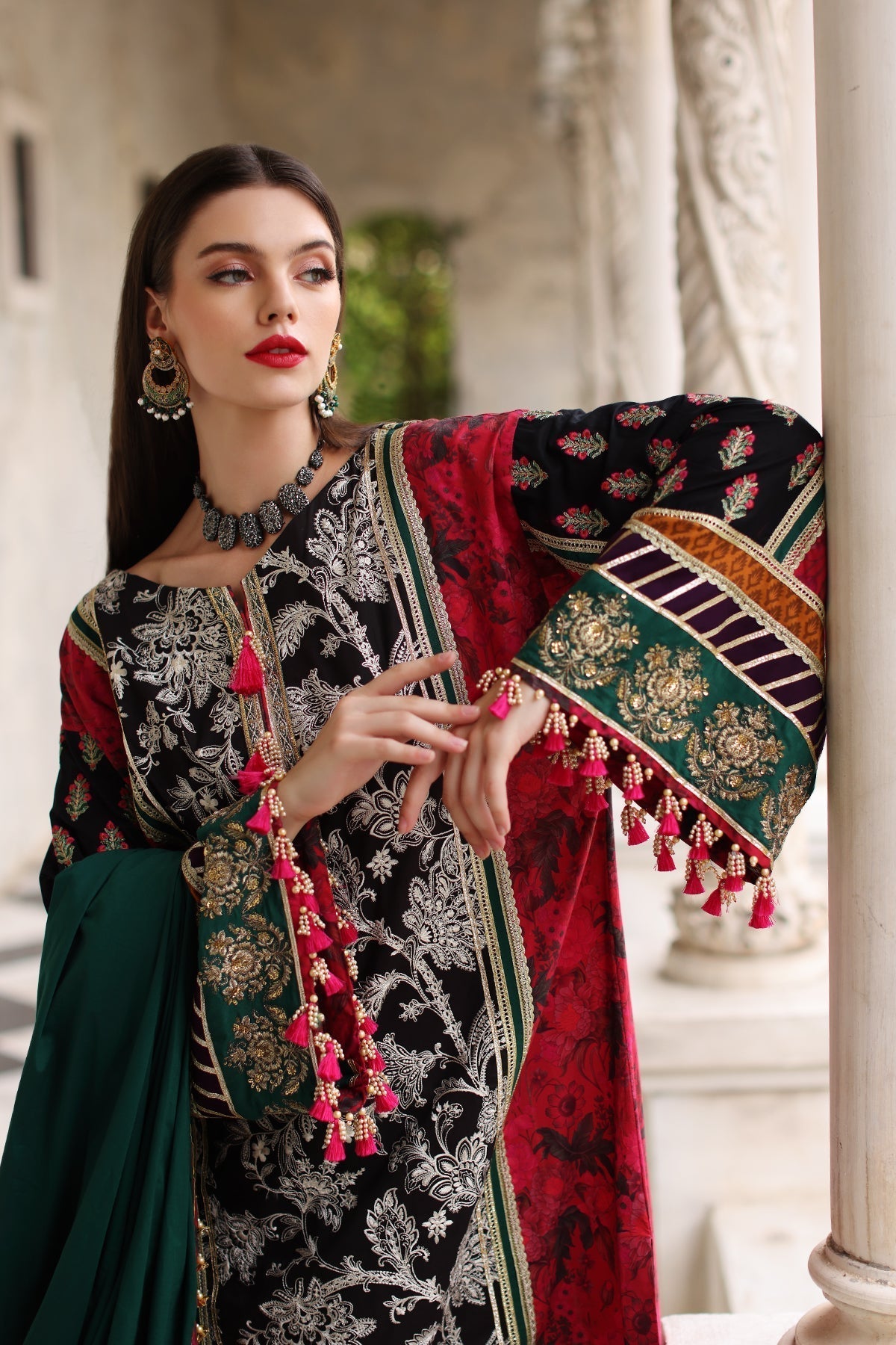 Mina Kashif | Festive Lawn | Karine - Waniyas