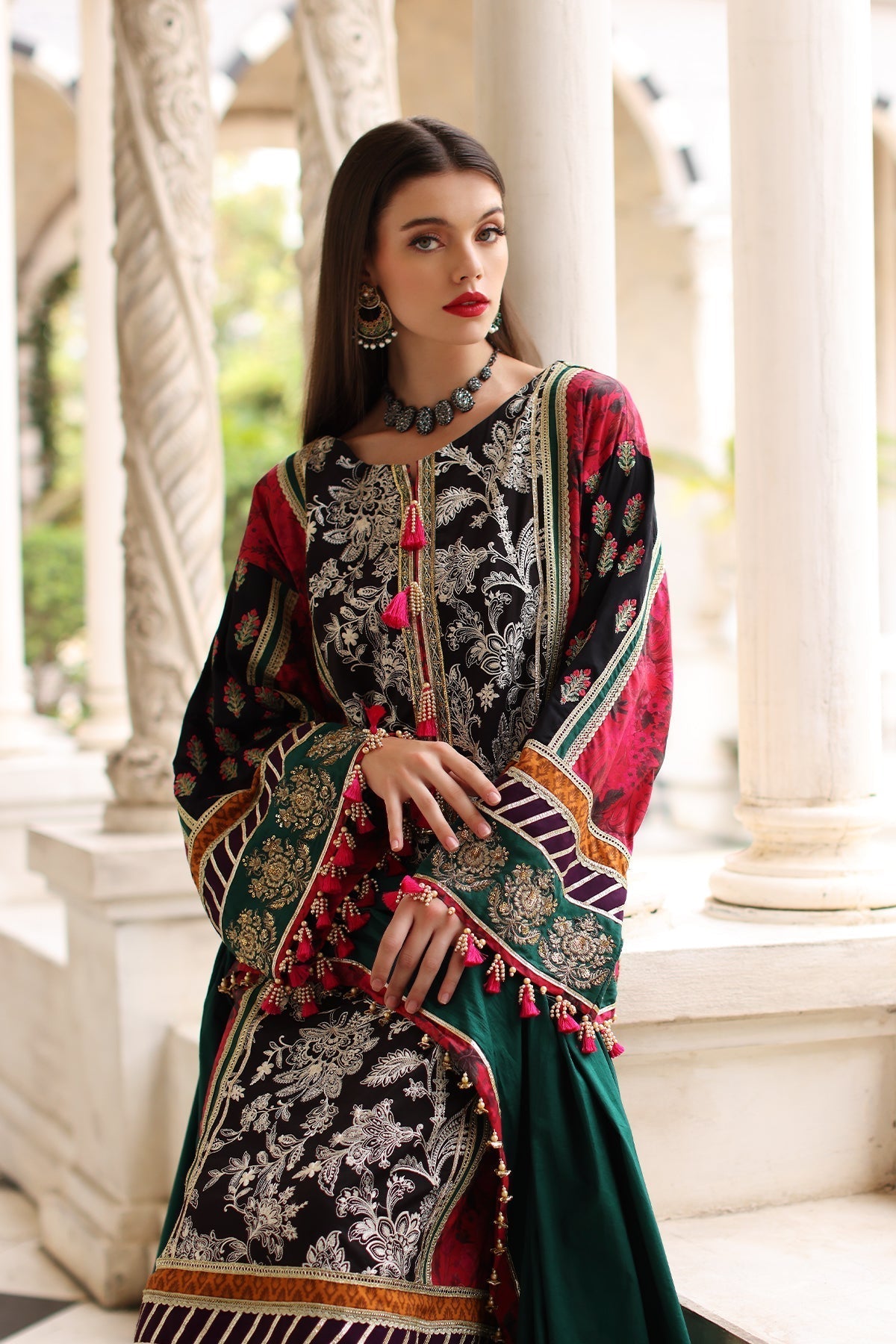 Mina Kashif | Festive Lawn | Karine - Waniyas