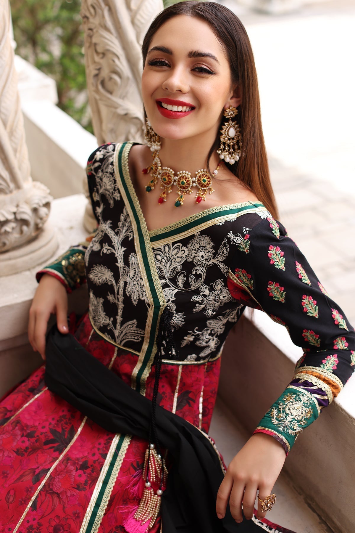 Mina Kashif | Festive Lawn | Anarkali - Maria Faisal