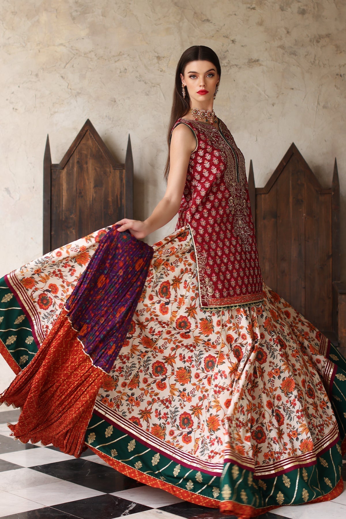 Mina Kashif | Festive Lawn | Janan - Waniyas
