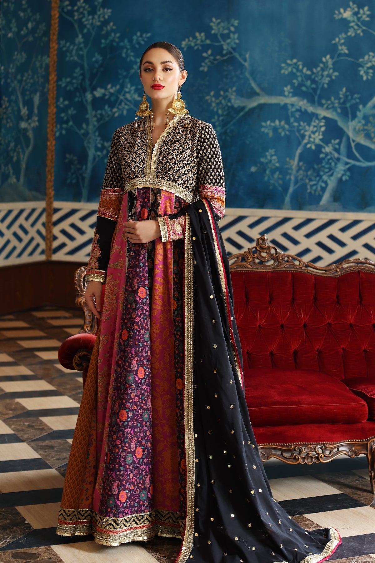 Mina Kashif | Festive Lawn | Misty - Maria Faisal