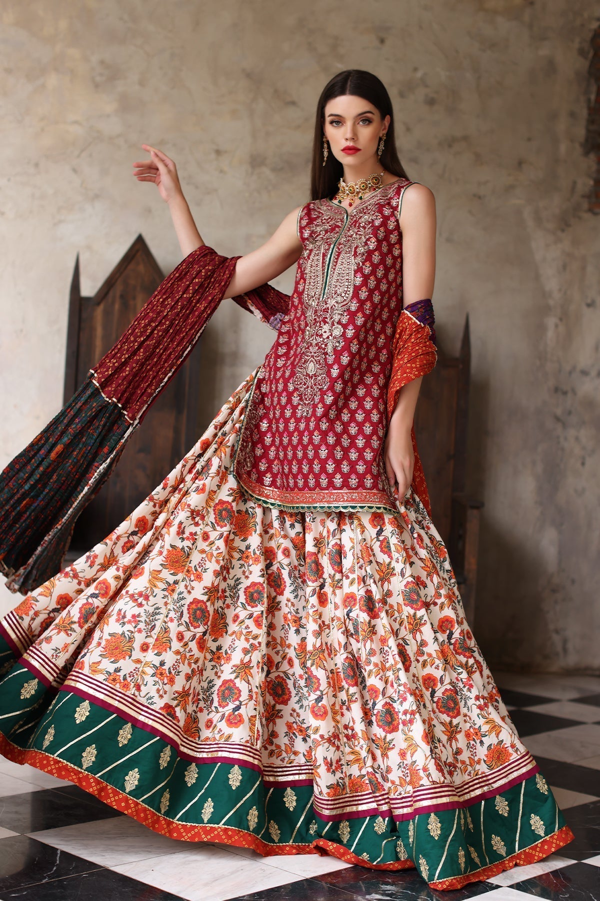 Mina Kashif | Festive Lawn | Janan - Waniyas