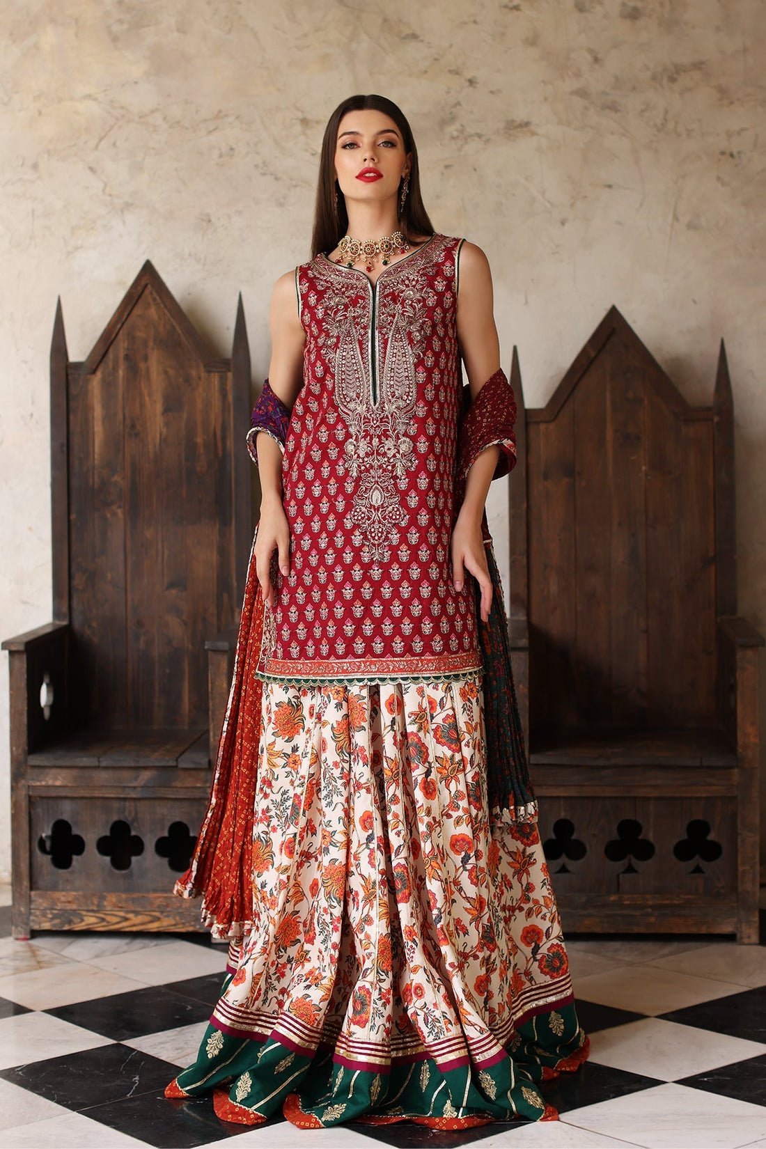 Mina Kashif | Festive Lawn | Janan - Waniyas