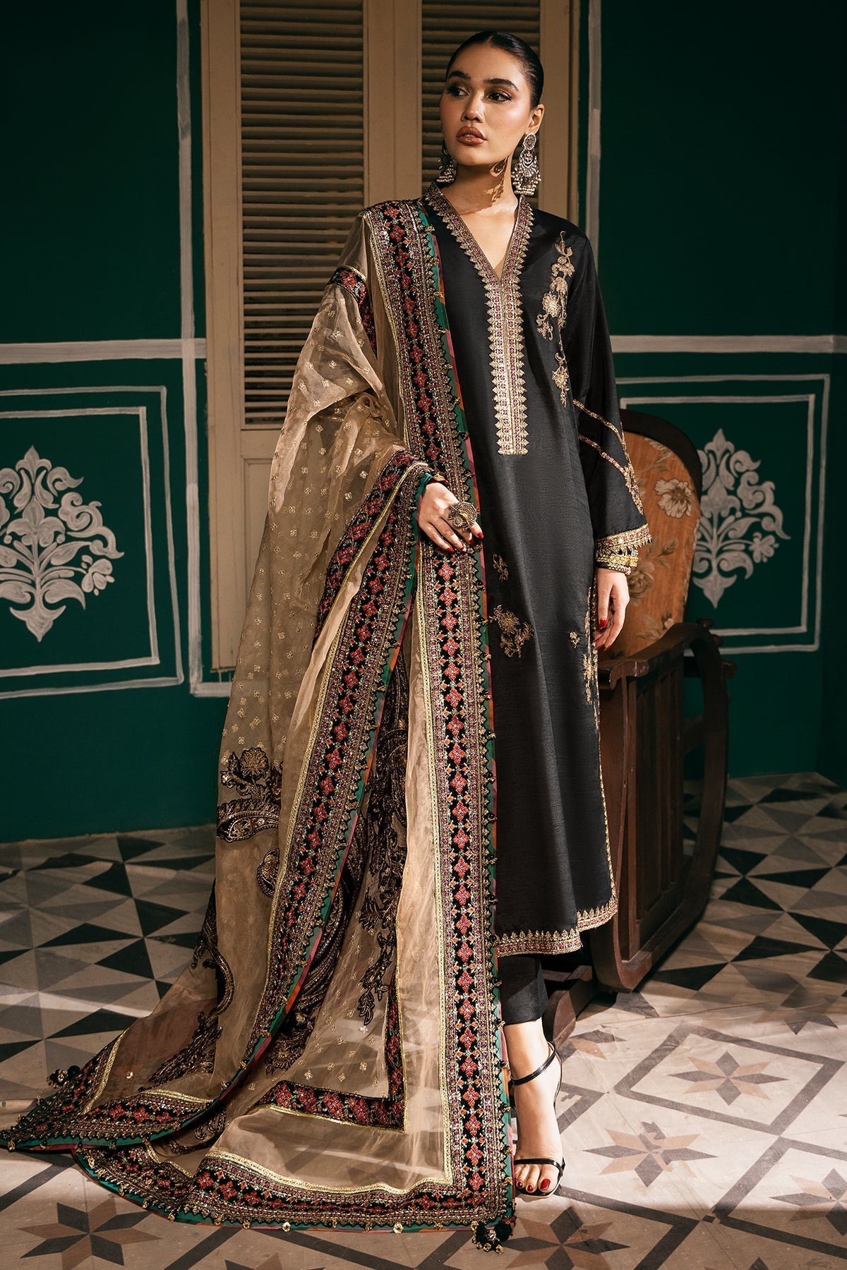 Mina Kashif | Meeral Formals 24 | Nawera - Ladies Clothes - Maria Faisal