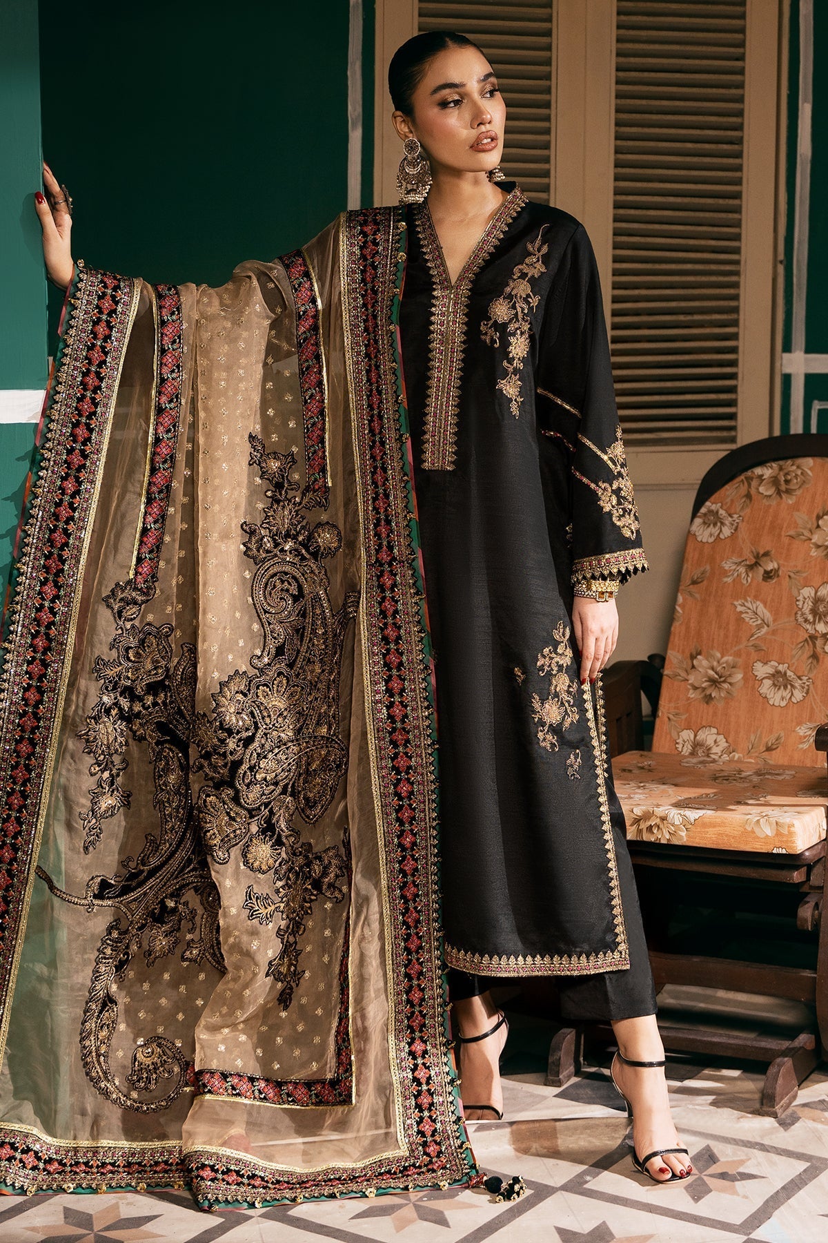 Mina Kashif | Meeral Formals 24 | Nawera - Ladies Clothes - Maria Faisal