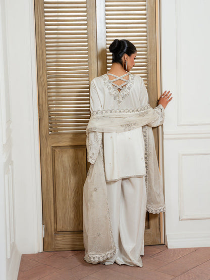 Epoque | Elysia Luxury Pret | Mira - Luxury Dress - available at Maria Faisal in UK and USA.