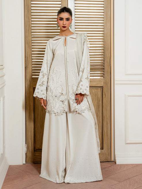 Epoque | Elysia Luxury Pret | Mira - Luxury Dress - available at Maria Faisal in UK and USA.