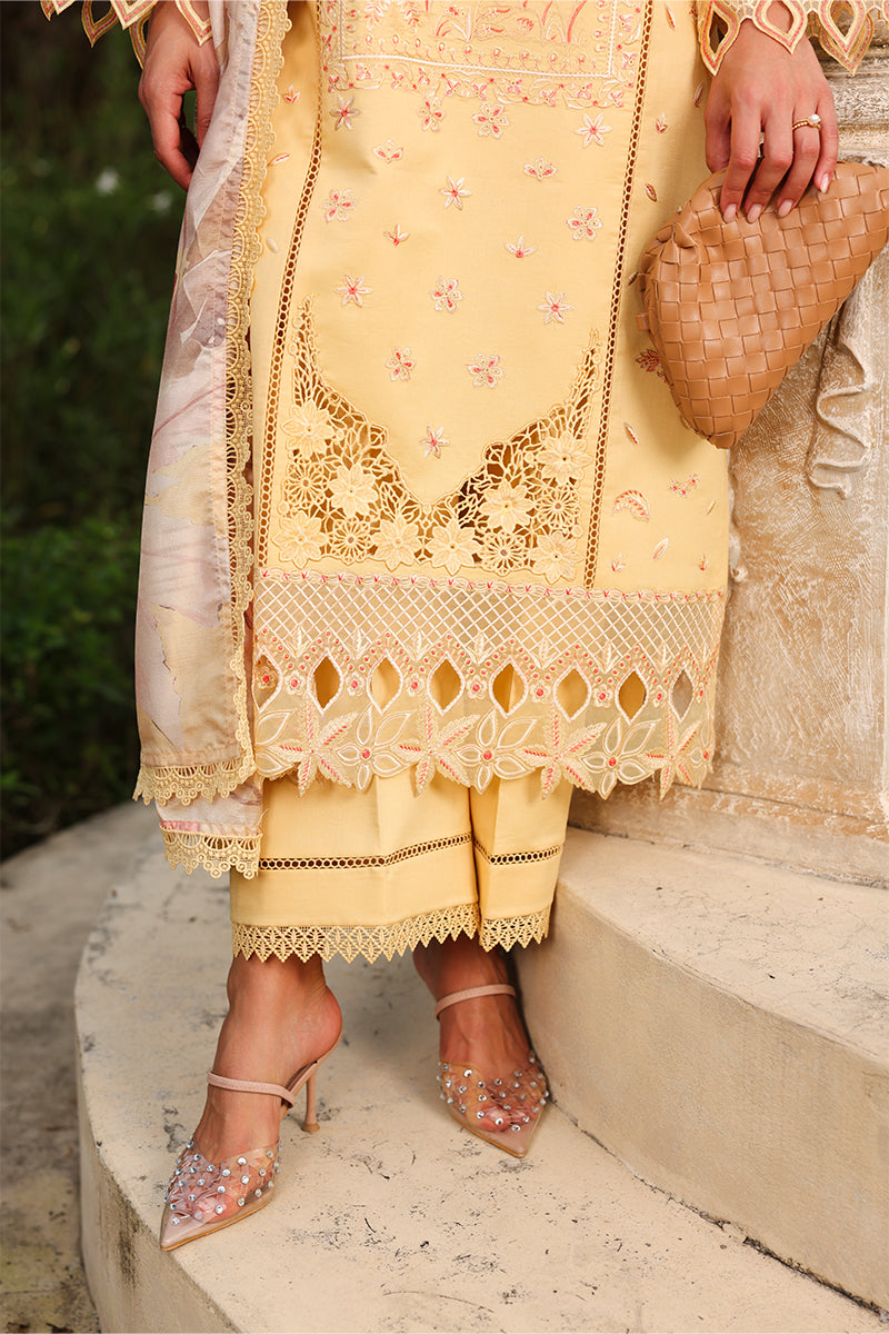 Rangrasiya | Florence Summer Edit 26 | Mirha - Luxury Dress - available at Maria Faisal in UK and USA.