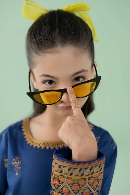 3 Piece Printed Lawn Suit - Kids Clothes - available at Maria Faisal in UK and USA