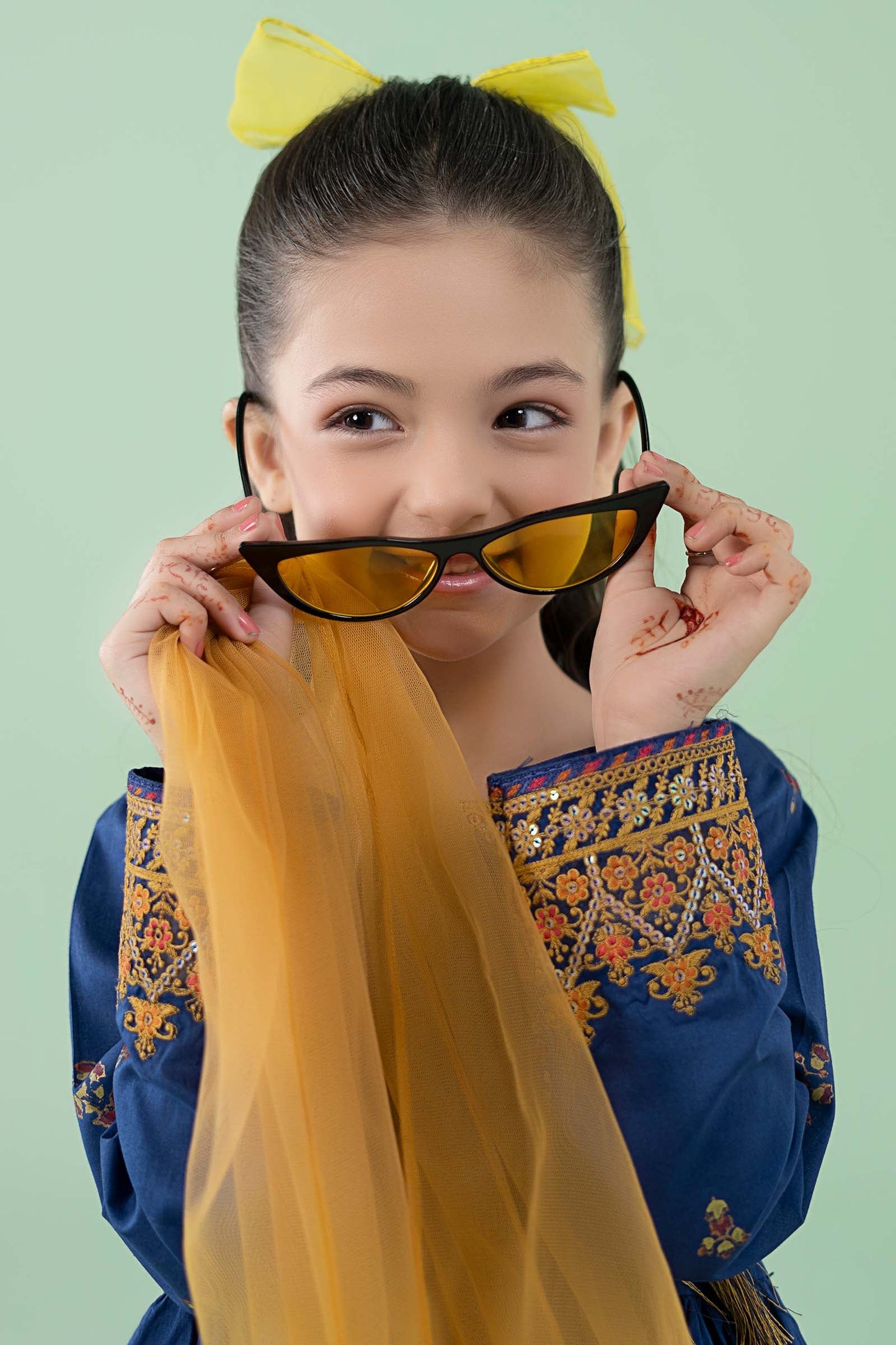 3 Piece Printed Lawn Suit - Kids Clothes - available at Maria Faisal in UK and USA