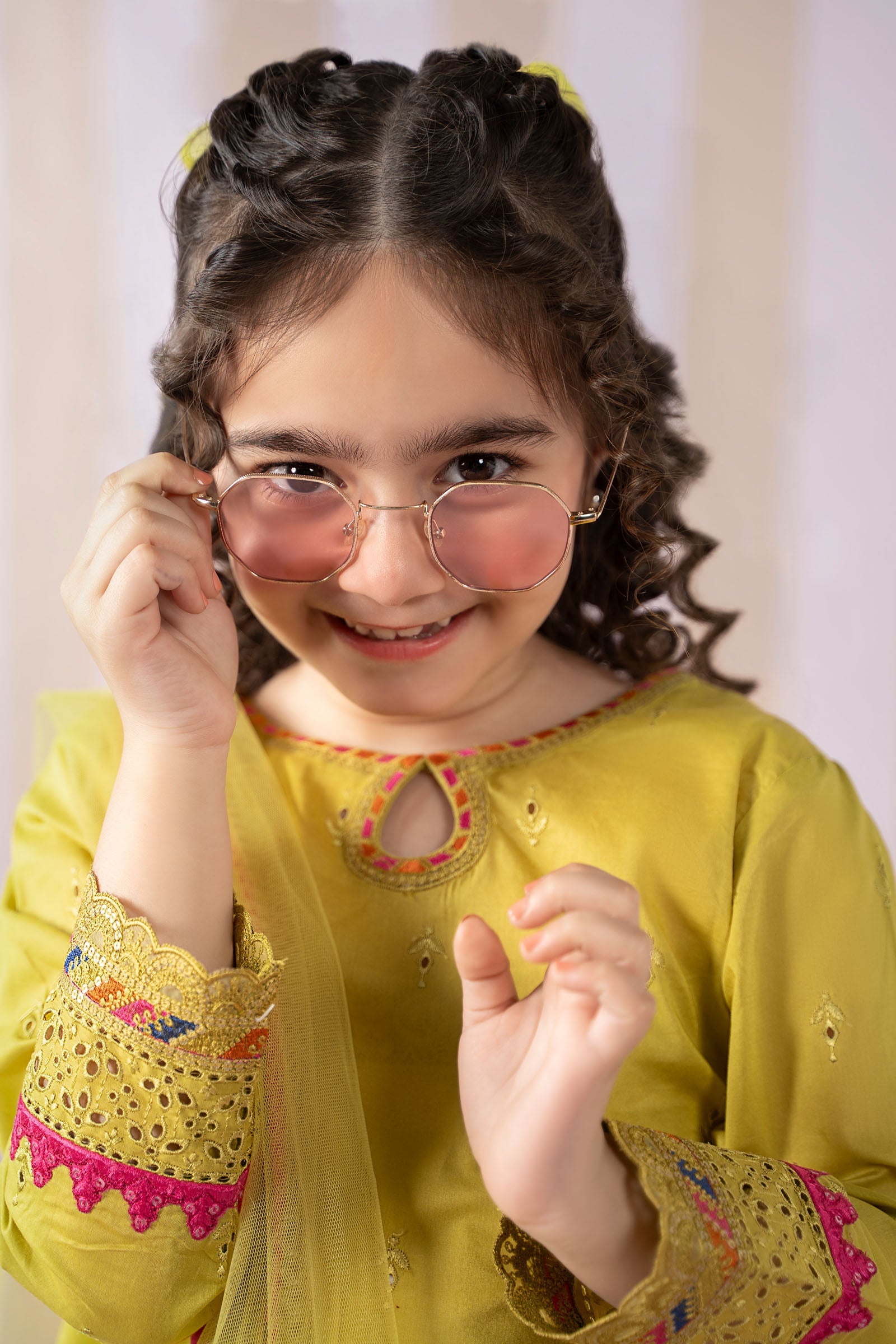 3 Piece Embroidered Lawn Suit - Kids Clothes - available at Maria Faisal in UK and USA