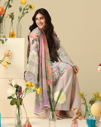 Mushq | Soleil Prints | Moonlit Dolce - Luxury Dress - available at Maria Faisal in UK and USA.