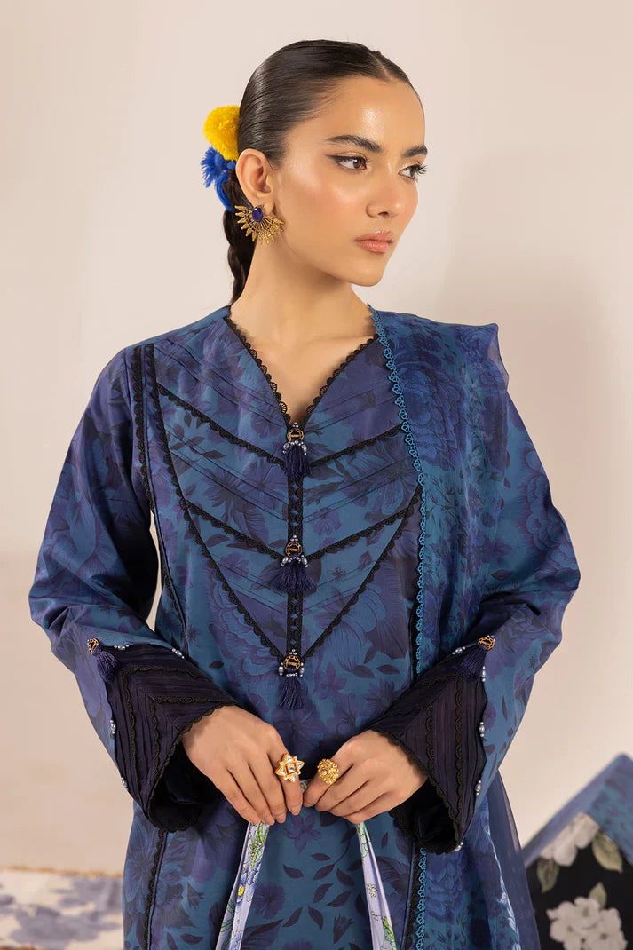 Alizeh | Sheen Lawn Prints 24 | Moonstone - Pakistani Dress - Maria Faisal