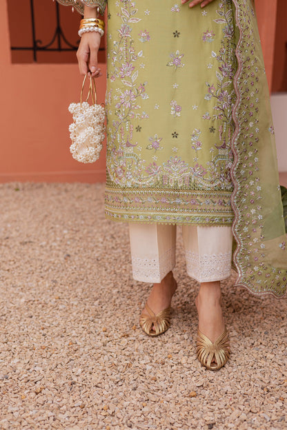 Batik | Festive Eid 26 | Mor Bagh - Luxury Dress - available at Maria Faisal in UK and USA.