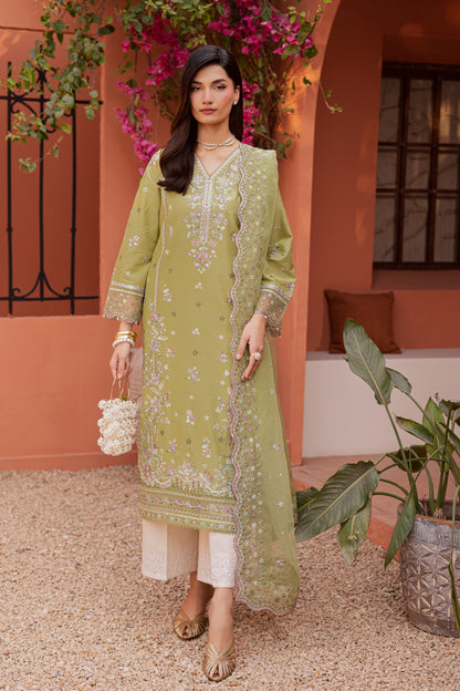 Batik | Festive Eid 26 | Mor Bagh - Luxury Dress - available at Maria Faisal in UK and USA.