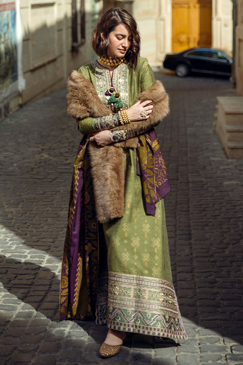 Mushq | Broadway Winter 24 |  Gentle Touch - Designer Dress with Intricate embroidery and embellishments. Shop elegent wedding dress at Maria Faisal.